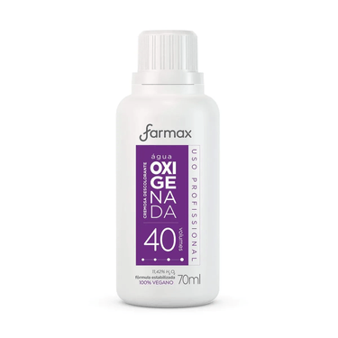 Agua oxigenada 40 volumes - 70ml